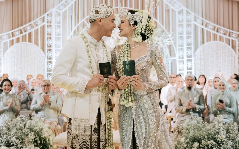 5 Fakta Penting di Akad Nikah Al Ghazali dan Alyssa Daguise