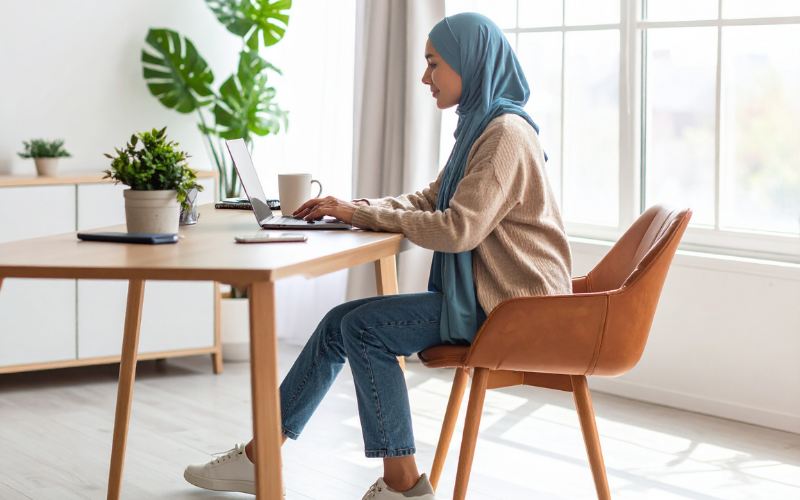 5 Langkah Sederhana Bikin Betah Kerja di Rumah