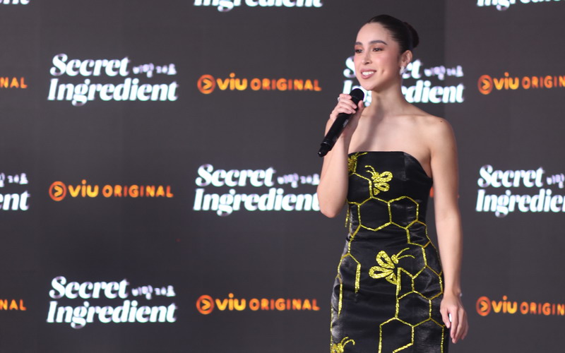 OOTD Julia Barretto Saat Mempromosikan Secret Ingredient