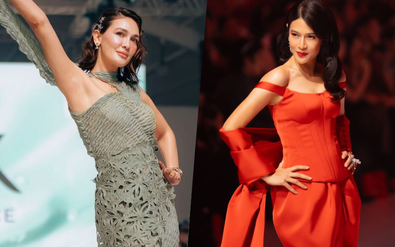 14 Inspirasi Beauty dari Selebritas di Runway