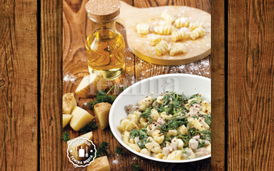 Resep Creamy Spinach Gnocchi