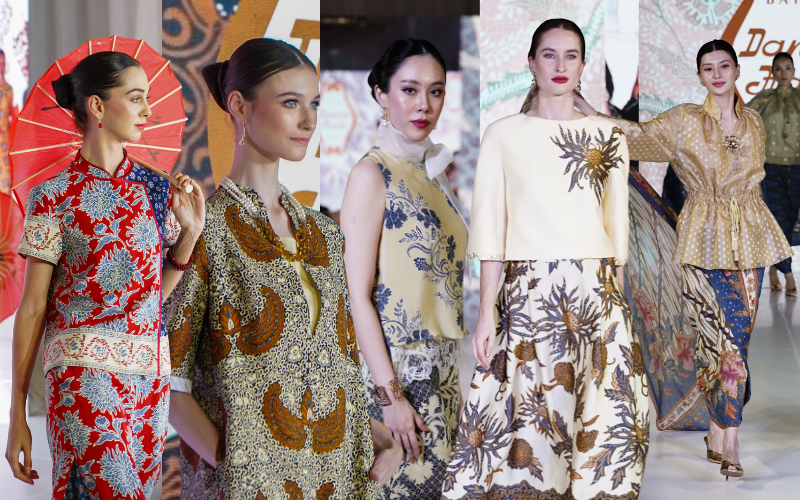 Sekar Setaman dari Batik Danar Hadi, Keindahan Flora Nusantara untuk Inspirasi Gaya Hari Raya