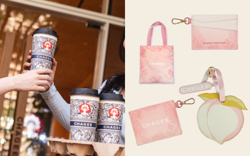 Spesial di Juli, Peach Oolong Milk Tea CHAGEE dan Merchandise Imut!