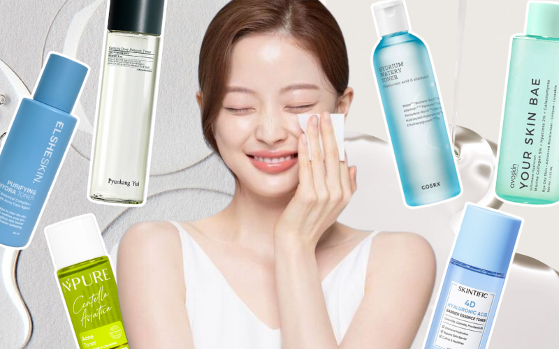 Melembapkan Kulit ala CSM, Coba 6 Rekomendasi Hydrating Toner Ini!