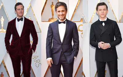 Oscar 2018: Penampilan Para Aktor di Red Carpet, Dari Armie Hammer Hingga Gael Garcia Bernal 