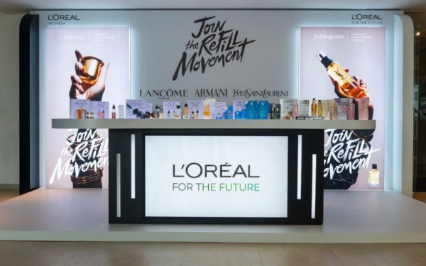 Gerakan Isi Ulang L'Oréal, Mewah dan Berkelanjutan