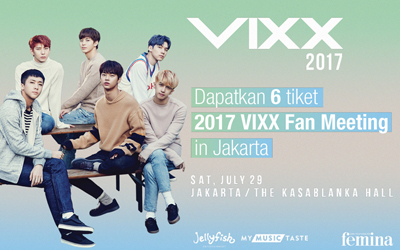 Ini Dia Daftar Pemenang Kuis 2017 VIXX Fan Meeting in Jakarta