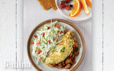 Resep Chicken Tikka Omelette 