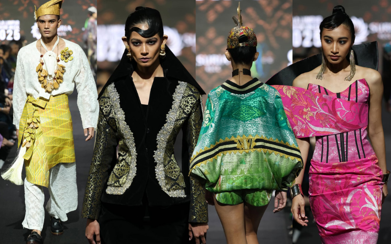 Tampilkan Reinterpretasi Songket, Kuala Lumpur Fashion Week 2025 Dibuka Sofia Iman