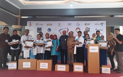 Peserta Audisi Lomba Masak Ikan Nusantara Mataram Tetap Semangat Meski Dilanda Gempa