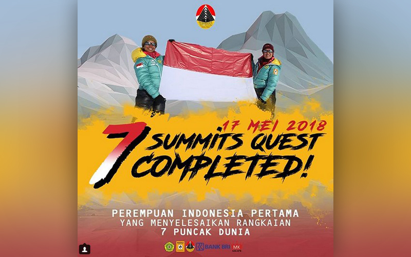 Dua Pendaki Putri Cetak Rekor Baru untuk Indonesia di Puncak Everest