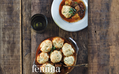 Beef Goulash With Biscuit 