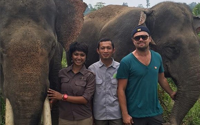 Kekompakan Rudi Putra dan Leonardo DiCaprio Menyelamatkan Bumi