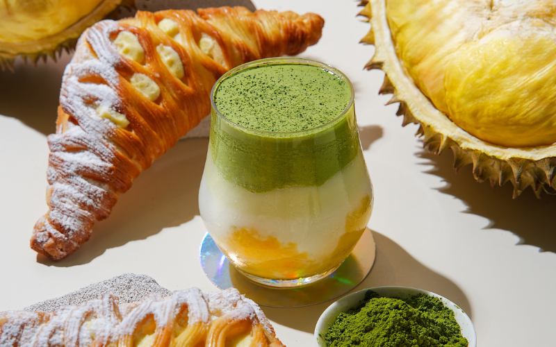 Berpesta Durian di Bakerman, Wajib Coba Minuman Duet Durian-Matcha!