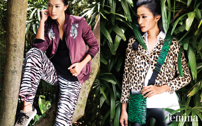 Tip Tampil Memikat dengan Busana Motif Animal Print