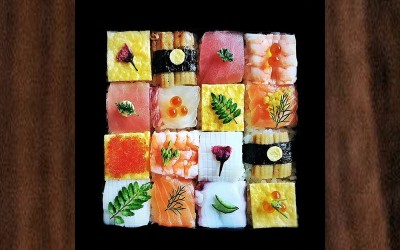 Menggemaskan! Sushi Dibentuk Seperti Bunga Plum, Donat, Hingga Menara.