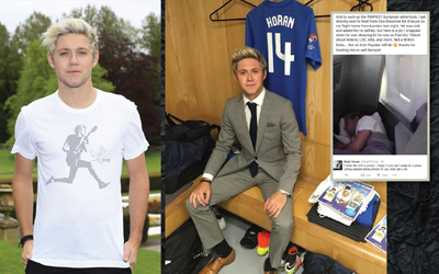 Niall Horan Protes Fotonya Diunggah di Media Sosial