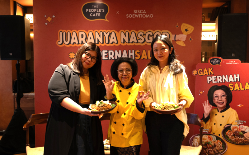 Cita Rasa Baru Nasi Goreng, Kolaborasi The People's Cafe dan Sisca Soewitomo 