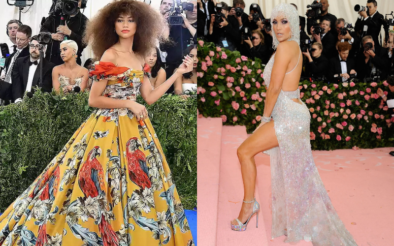 Jennifer Lopez vs Zendaya di Met Gala