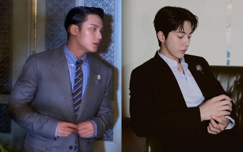 Gaya Nam Joo-hyuk dan Mingyu Seventeen di Event Dior