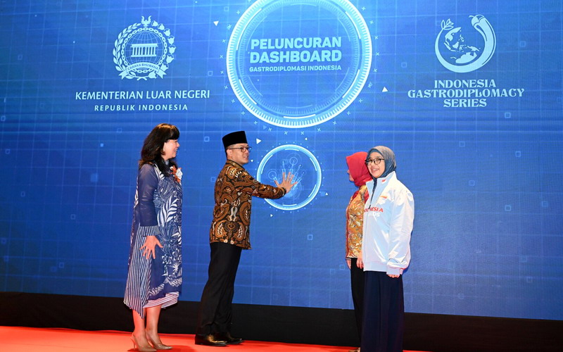 Menlu RI Luncurkan Dashboard Gastrodiplomasi, Strategi Soft Power Diplomacy Lewat Kuliner