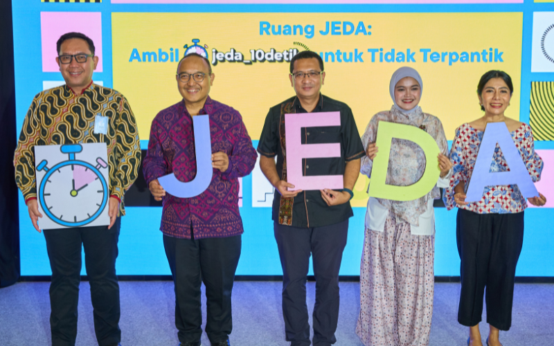 Cukup JEDA 10 Detik Agar Mental Lebih Sehat dan Jejak Digital Lebih Aman
