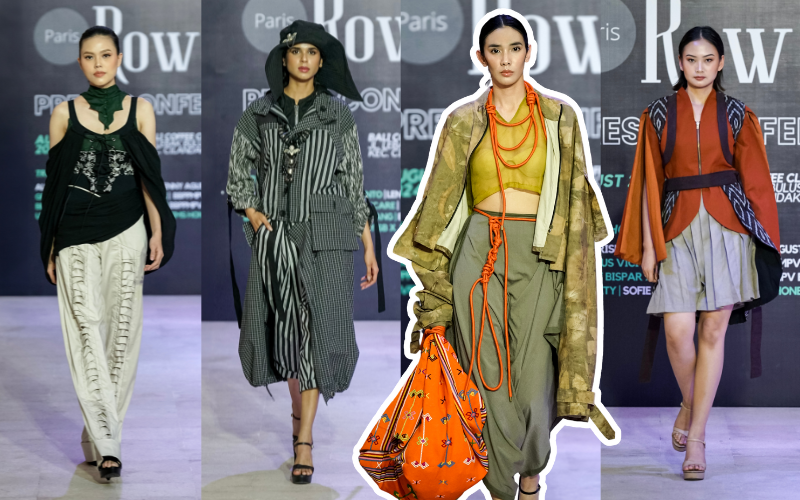 Front Row Paris dan Kurasi Etalase Koleksi Indonesia Seutuhnya