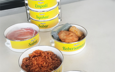 Rantang Makanan Wakili Keinginan Berbagi Media Ini