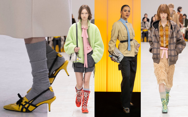Ada Kitten Heels Gemas Koleksi Terbaru Onitsuka Tiger di Milan Fashion Week