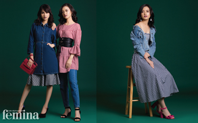 4 Gaya Trendi Denim dan Kotak-Kotak
