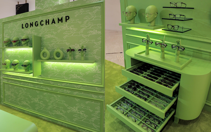 Optik Seis Hadirkan Longchamp Eyewear Green Pop-Up, Koleksi Fall/Winter 2025 dalam Parisian Chic Vibes 