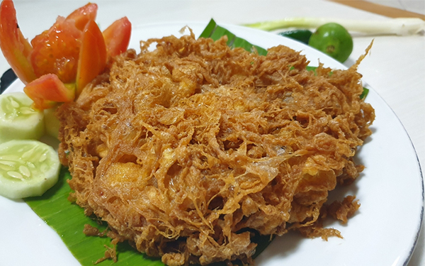 Talua Barendo, Telur Dadar Gaya Minang yang Crispy