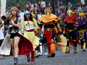 Cosplay, Media Berekspresi