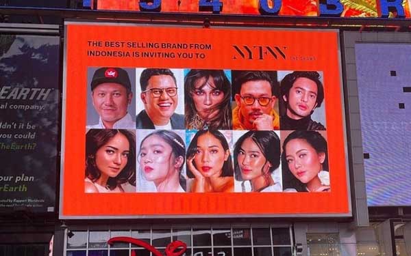 Wajah-wajah Indonesia Di Times Square