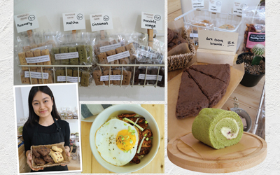 Cookies dan Cake di Arai Bakeshop & Brunch