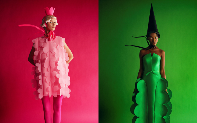 Gaya Elphaba dan Glinda Jika Memakai Koleksi Peggy Hartanto 