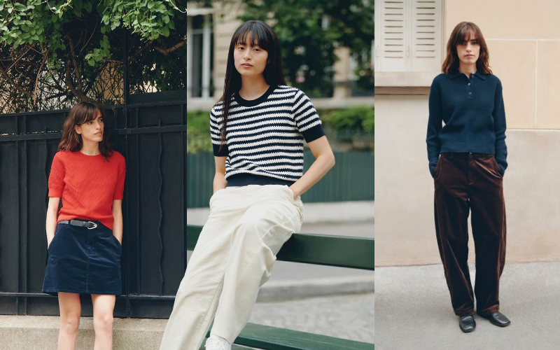Gaya Chic Casual ala UNIQLO x COMPTOIR DES COTONNIERS Tampilkan Padu Padan dalam Corduroy dan Knitwear