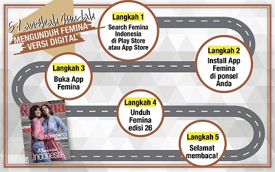 5 Langkah Mudah Mengunduh E-Magz Femina Edisi 26/2017 