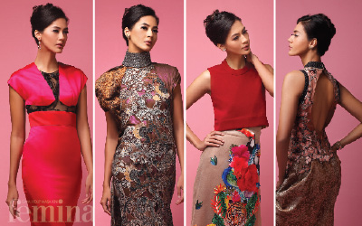 Tampil Cerah dengan Pakaian Motif Bunga