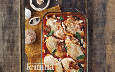 Chicken Mushroom Casserole 