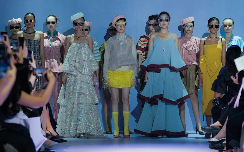 Sweet Comeback Andhita Siswandi ke Panggung Fashion