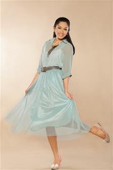 Tampil Fresh dengan Shirt Dress