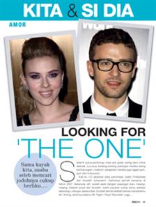 Looking for ‘The One’