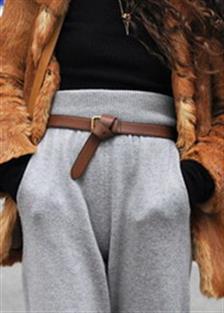 How To: Artisticly Knot Your Belt