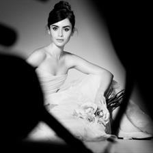 Lily Collins as a Ballerina