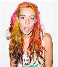Celeb’s Rainbow Hair