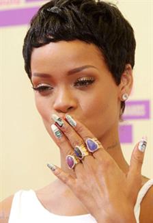 Celebrity Fancy Nails