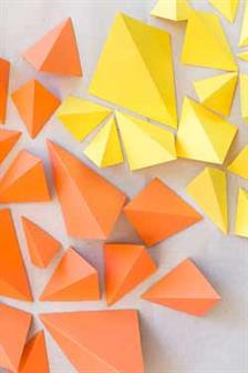 How To: Geometric Decor Room