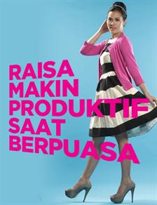Raisa Lebih Produktif di Bulan Puasa