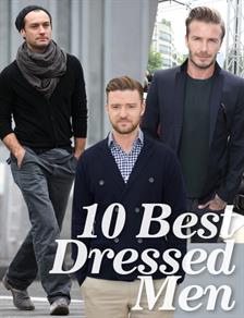 Top 10 Best Dressed Celebrity Men 